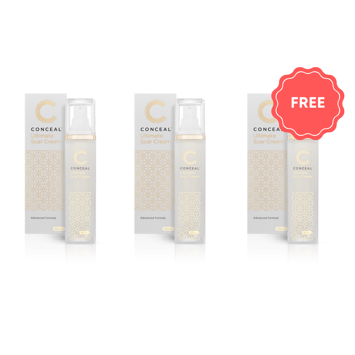 Conceal Ultimate Scar Cream™ - Buy 2 Get 1 Free!
