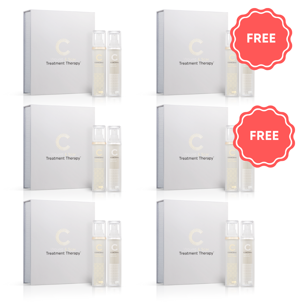 Wound & Scar Treatment Therapy™ - Buy 4 Get 2 Free!